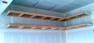 Garage Ceiling Storage Lift Home Design Ideas Diy Overhead Garage Storage Wooden Garage Shelves Garage Storage