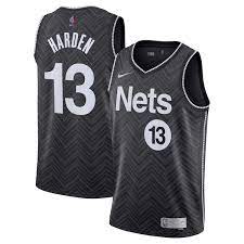 Nets star kyrie irving will miss game 5 against the bucks on tuesday with a sprained right ankle, coach steve nash told reporters monday. Brooklyn Nets Nike Earned Edition Swingman Jersey James Harden Mens