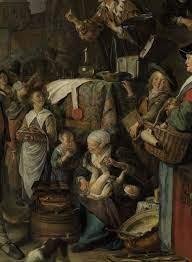 gerard dou detail van de kwakzalver 1652 boymans van beuningen rotterdam sanat