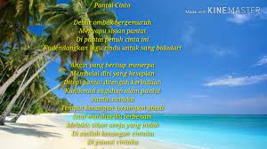 Puisi tentang laut dan cinta. Puisi Tentang Pantai Youtube