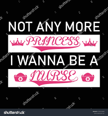No Any More Princess Wanna Be Stock Vector (Royalty Free) 1948195903 |  Shutterstock