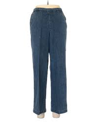 Details About Alfred Dunner Women Blue Jeans 12 Petite