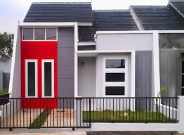 Sentuhan warna putih di bagian pintu. 30 Warna Cat Rumah Sederhana Yang Indah Untuk Dekorasi Spesial