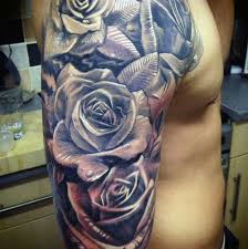 Top 81 Best Rose Tattoos For Men 2021 Inspiration Guide Rose Tattoo Sleeve Rose Tattoos For Men Half Sleeve Tattoos Sketches