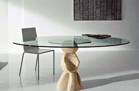 On a roll coffee table. Wooden Table Base For Glass Tables Ayanahouse