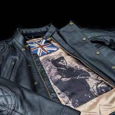 Mcqueen Desert Racer Jacket For Men Triumph Motorcycles Cafe Racer Clothing Triumph Motorcycles Cafe Racer Motorcycle
