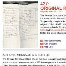 We did not find results for: Svelata La Ricetta Segreta Della Coca Cola Alqamah