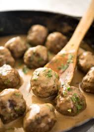 Swedish Meatballs Recipe Tasty Meatballs Sweetish Meatballs Ikea Meatball Recipe