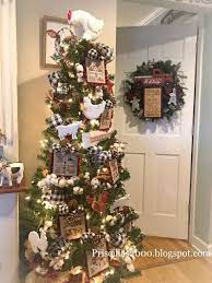 Farmhouse Christmas Tree Farmhouse Christmas Tree Country Christmas Trees Rustic Christmas Tree