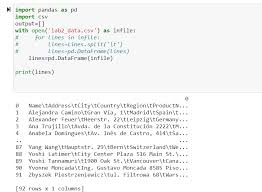Maybe you would like to learn more about one of these? Python Pandas Csv File Is There A Way To Extract Chegg Com