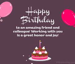 70 Birthday Wishes For Colleague And Coworker Wishesmsg See more ideas about birthday wishes for coworker, birthday wishes, birthday humor. 70 birthday wishes for colleague and