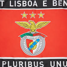 Bandeira Vermelha E Preto Benfica 150 X 90 Cm Sl Benfica