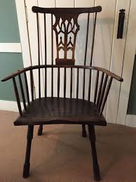 Early North Carolina Handcrafted Hickory Windsor Chair Colonial Chair Chair Windsor Chair