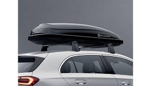 Barres De Toit Coloris Argent Coloris Noir Systemes De Portage Sur Le Toit Systemes De Portage Compacte W177 05 18 Accessoires D Origine Mercedes Benz