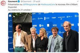 Virginie efira, albert dupontel, nicolas marié and others. Avant Premiere Du Film Adieu Les Cons En Presence D Albert Dupontel Enghien Le 8 Septembre 2020