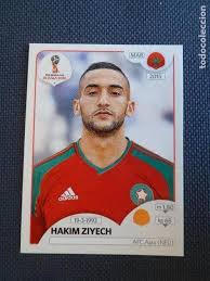 Hakim ziyech heeft in de oefenwedstrijd van marokko tegen senegal zijn rentree gemaakt. World Cup Aufkleber Russland 2018 Panini 166 Hakim Ziyech Marokko Fussball Aufkleber Sport Freizeit Devotionalien Sammlerstucke