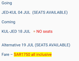 Uzivatel أبو غانم الظاهري Na Twitteru بفضل الله وبحمده الخطوط الماليزية تقدم لي عرض سعر خاص لرحلة القروب العائلي إلى ماليزيا سعر التذكرة 1750 ريال جدة كوالالمبور جدة وفي وسط