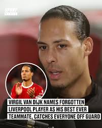 🗣️ "I won't forget him." He's a player Liverpool supporters might not  bring up, but Van Dijk didn't hesitate to. It's about time he earned some  respect... 👏