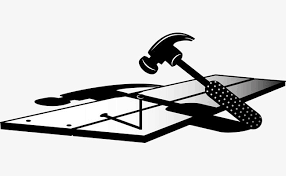 Cartoon Hammer Nails Silhouette Cartoon Silhouette Silhouette Png