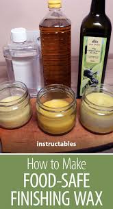 Make 3 Different Beeswax Food Safe Finishing Waxes With Minimal Cost And Time Great For Polishing F Beeswax Recipes Wood Finishes Diy Beeswax Furniture Polish