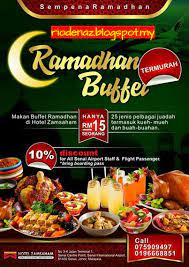 Bermula 13 april 2021 seluruh umat islam di malaysia akan memulakan ibadah puasa. Rio Azzaro Buffet Ramadhan Johor Bahru Termurah 2018