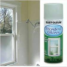 For An Inexpensive Solution To Create Privacy In Showers With Windows Remove The Window Amp Spray The Si Window In Shower Bathroom Windows Amazing Bathrooms