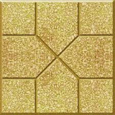 Gạch Terrazzo mũi tên màu vàng - gạch đá mài