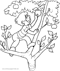 Boy Color Page Coloring Pages For Kids Family People And Jobs Coloring Pages Printable Apple Coloring Pages Fruit Coloring Pages Coloring Pages For Boys