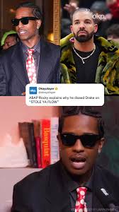 In an Interview with Apple Music, A$AP Rocky revealed his issues with Drake  and why he dissed him