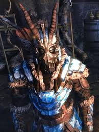 This mod covers a total of 40 npcs from the dragonborn dlc, both male and female. Glitched Out Zahkriisos Mask With Full Deathbrand Armour Dragonborn Dlc Skyrim