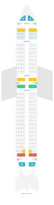 Seat Map Airbus A320 320 V1 Frontier Airlines Find The