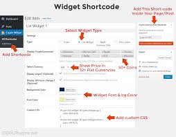 Explore the price of bitcoin, ethereum, xrp with cointelegraph. Cryptocurrency Widgets Price Ticker Coins List Wordpress Plugin Wordpress Org Deutsch