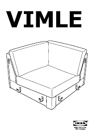 Il ya très de canapés sur le. Vimle Canape D Angle 4 Places Sans Accoudoir Farsta Brun Fonce Ikea Canada French Ikeapedia