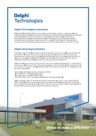 Publica anunturi cu oferte de locuri de munca in tara si strainatate. Oportunitate De Angajare Delphi Technologies Facultatea De Inginerie ElectricÄƒ EnergeticÄƒ Si InformaticÄƒ AplicatÄƒ