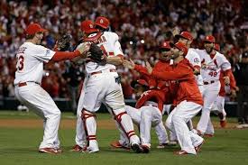 World Series Bound Cardinals Win Stl Cardinals St Louis Cardinals