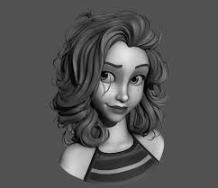 Laia Lopez Tiffany Ribera Mckay On Artstation At Https Www Artstation Com Artwork Axn4z Zbrush Character Female Cartoon Characters Character Modeling