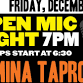 Open Mic Night at The Lumina Theater Taproom event in Chapel Hill, NC