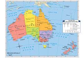 Map Of New Zealand And Australia World Map Map Of New Zealand Work In Australia Islands In The Pacific