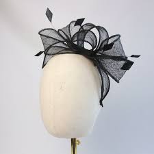 The hair fascinators we have sourced are perfect for weddings, the races and any special occasion, and we are certain you will find the very best fascinators online. Black Loop Fascinator With Coque Feathers Imogen S Imagination
