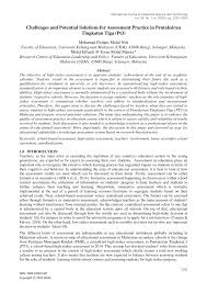 Pentaksiran tingkatan 3— transcript presentasi: Pdf Challenges And Potential Solutions For Assessment Practice In Pentaksiran Tingkatan Tiga Pt3 Ijast International Journal Of Advanced Science And Technology Scopus Era