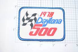 Daytona 500 Nascar 5 Piece Sew On Authentic Vintage Patch Lot Years 1978 1982 Historic Races Florida Collectible Jacket Patch Hat Patch D9 Vintage Patches Daytona 500 Daytona