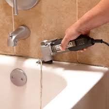 how to caulk a shower or bathtub (diy