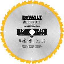 Great price great price compared to. Dewalt Construction 12 In 32 Teeth Thin Kerf Miter Slide Miter Blade Dw3123 The Home Depot