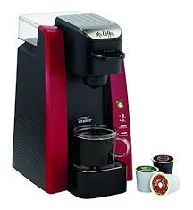 Black And Decker Coffee Maker Manual Cm4000s Mr Coffee Bvmcsc500r1 Single Cup K Cup Brewing System Removable 24oz Water Reservoir Red 1 You C Best Espresso Machine Single Cup Coffee Maker Best Espresso