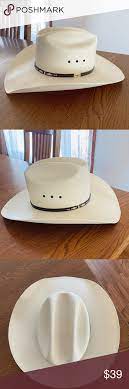 Men S Resistol George Strait Cowboy Hat Size 7 5 Cowboy Hats Hat Sizes Hats