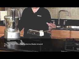 Maybe you would like to learn more about one of these? Food Processor Julienne Blade Youtube