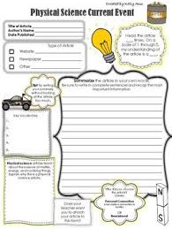 Physical Science Current Event Science Current Events Physical Science Physical Science High School