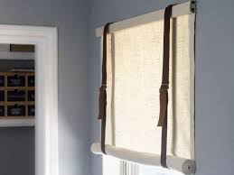 Designed to be used on the inside or outside of a window frame. How To Make A Linen And Leather Roman Shade Diy Curtains Curtains Custom Drapes