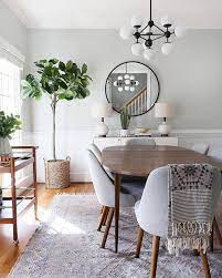 Pin By Ashleyanderss On Home Farmhouse Dining Rooms Decor Trendy Dining Room Modern Farmhouse Dining Room
