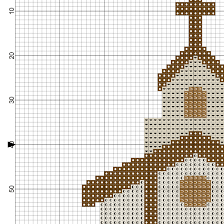 Free quilt patterns meet the designer finished projects. Church Cross Stitch Pattern Daily Cross Stitch
